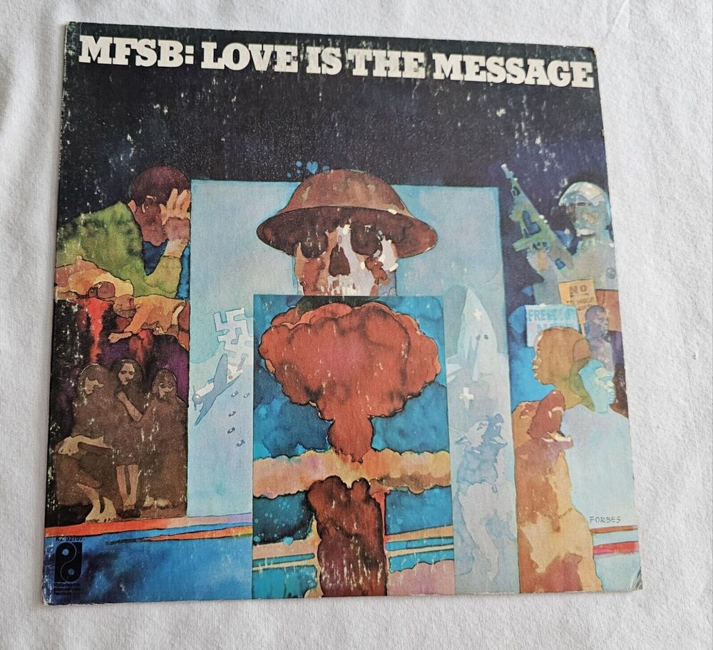 MFSB LOVE IS THE MESSAGE PHILADELPHIA INTERNATIONAL RECORDS VINYL LP Soul Train